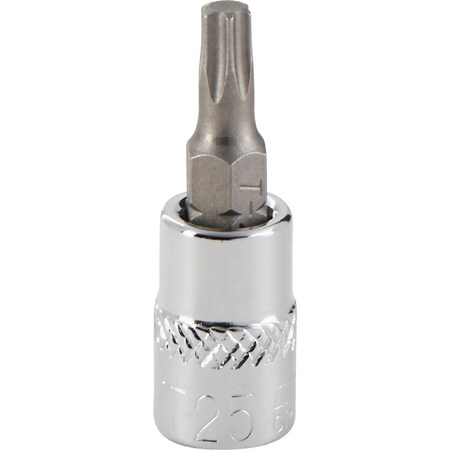 Channellock 1/4 In. Drive T25 6-Point Torx Bit Socket 369721